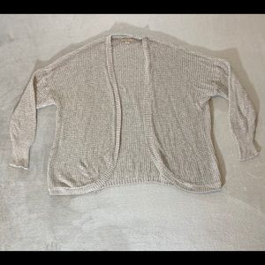 American Eagle Outfitters Open Front Cardigan